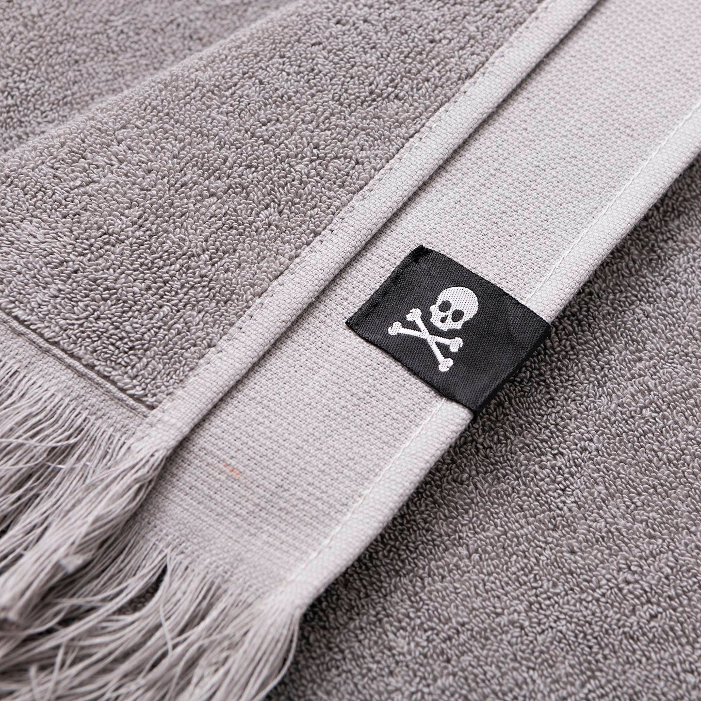 Toalla Hamman 80x165cm 100%algodón 380gsm Gris Claro Scalpers Home_4