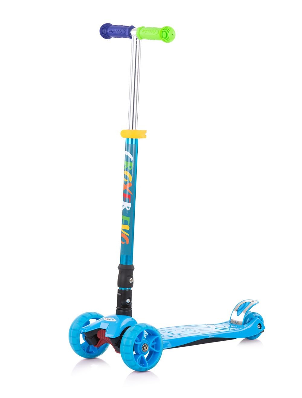 Patinete Infantil Croxer Evo Plegable Hasta 50 Kg Blue_0