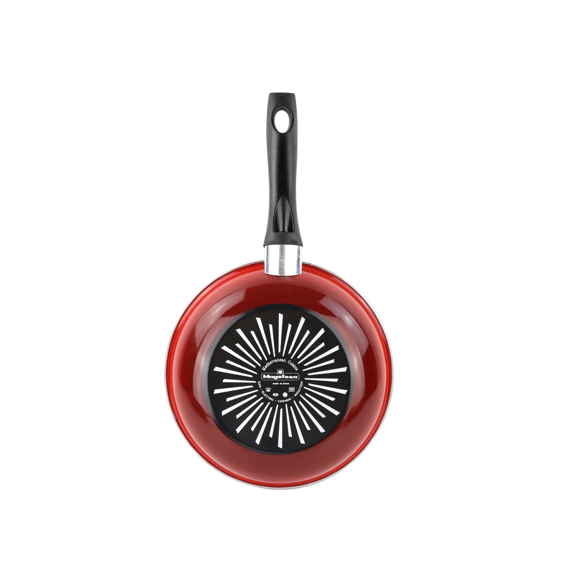Sartén 'sr' Ø20cm Acero Esmaltado Rojo Magefesa_5