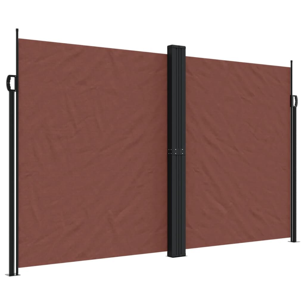 Vidaxl Toldo Lateral Retráctil Marrón 200x600 Cm_0