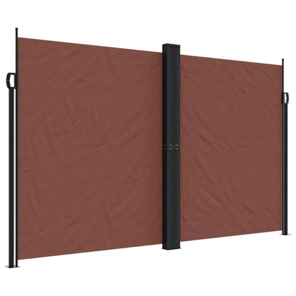 Vidaxl Toldo Lateral Retráctil Marrón 200x600 Cm_0