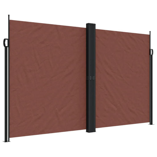 Vidaxl Toldo Lateral Retráctil Marrón 200x600 Cm_0
