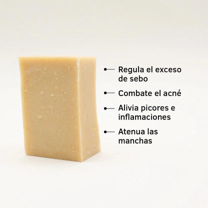 Jabón Natural Azufre Labnatur 100 G | Piel Grasa Y Acné | Purificante | Control Sebo_3