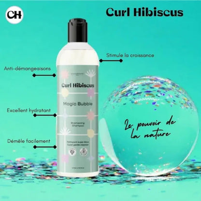 Curl Hibiscus Champú Magic Bubble 250ml_1