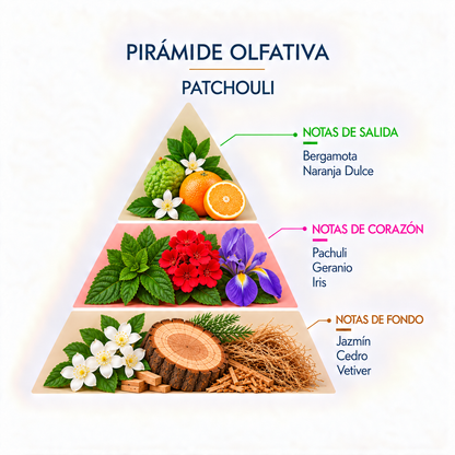Esencia Natural Patchouli SYS Aromas 12 ml | Aroma Amaderado y Dulce | Para Quemadores y Humidificadores_1