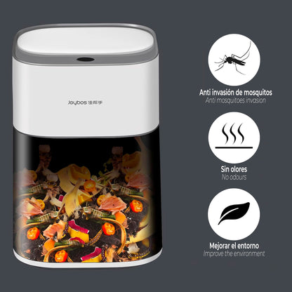 Cubo De Basura Inteligente Con Sensor De Apertura Y Absorción De Aire 16 L_4