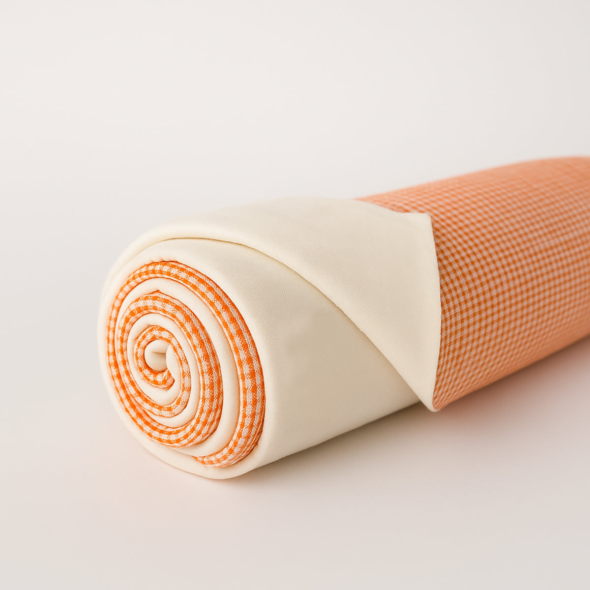 Manta De Algodón Orgánico Rex Blanco Y Vichy_3