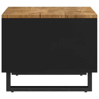 Mesa De Centro De Madera Maciza Mango 55x50x40 Cm_2