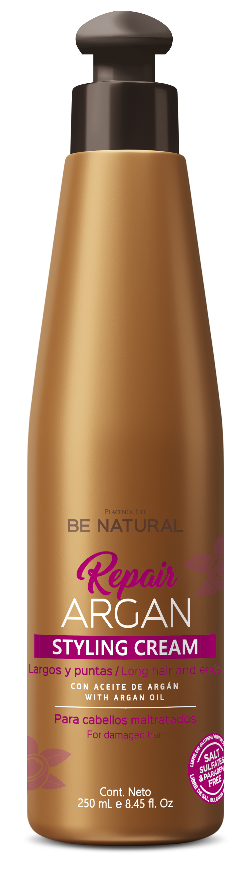 Be Nat. Repair Argan Styling Cream 250ml_0
