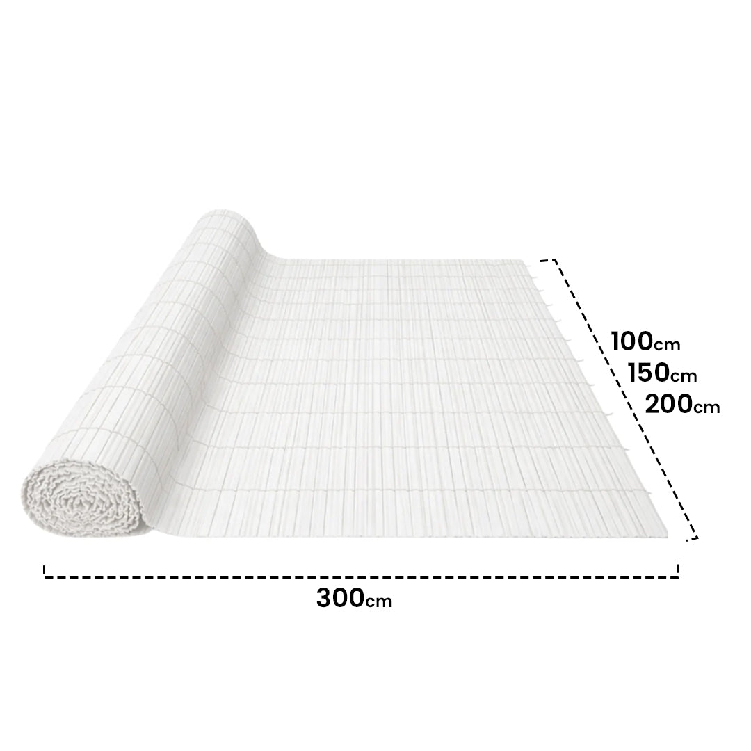 Cañizo Pvc Doble Cara 20 Mm Surfcane 20 Mm 1,5x3 M Blanco Nortene_1