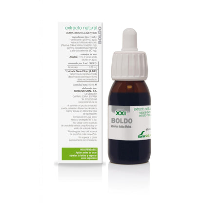 Extrato Natural de Boldo Soria, 50 ml