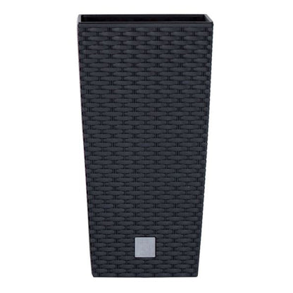 Maceta Rato De 49 Litros Con Inserto 32,5 X 32,5 X 61 Cm En Color Antracita