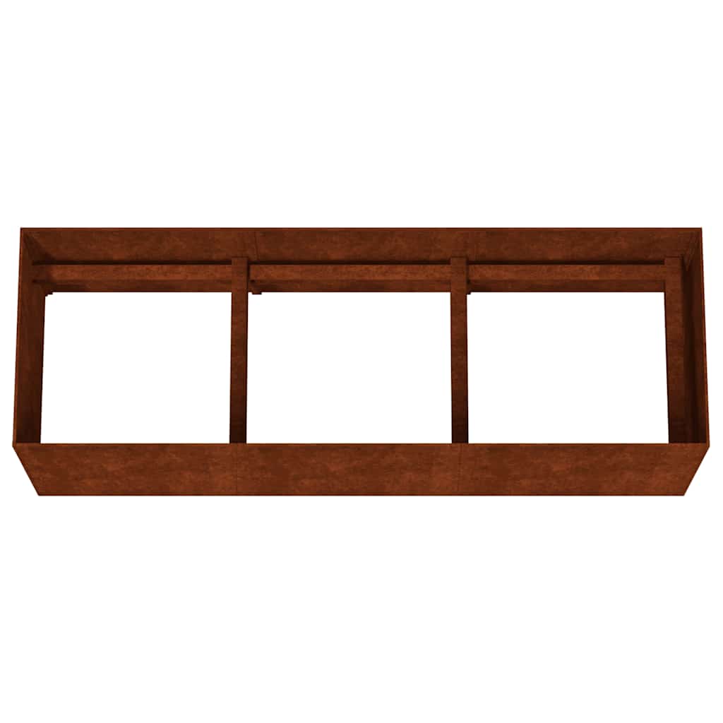 Jardinera Acero Corten 120x40x40 Cm_4