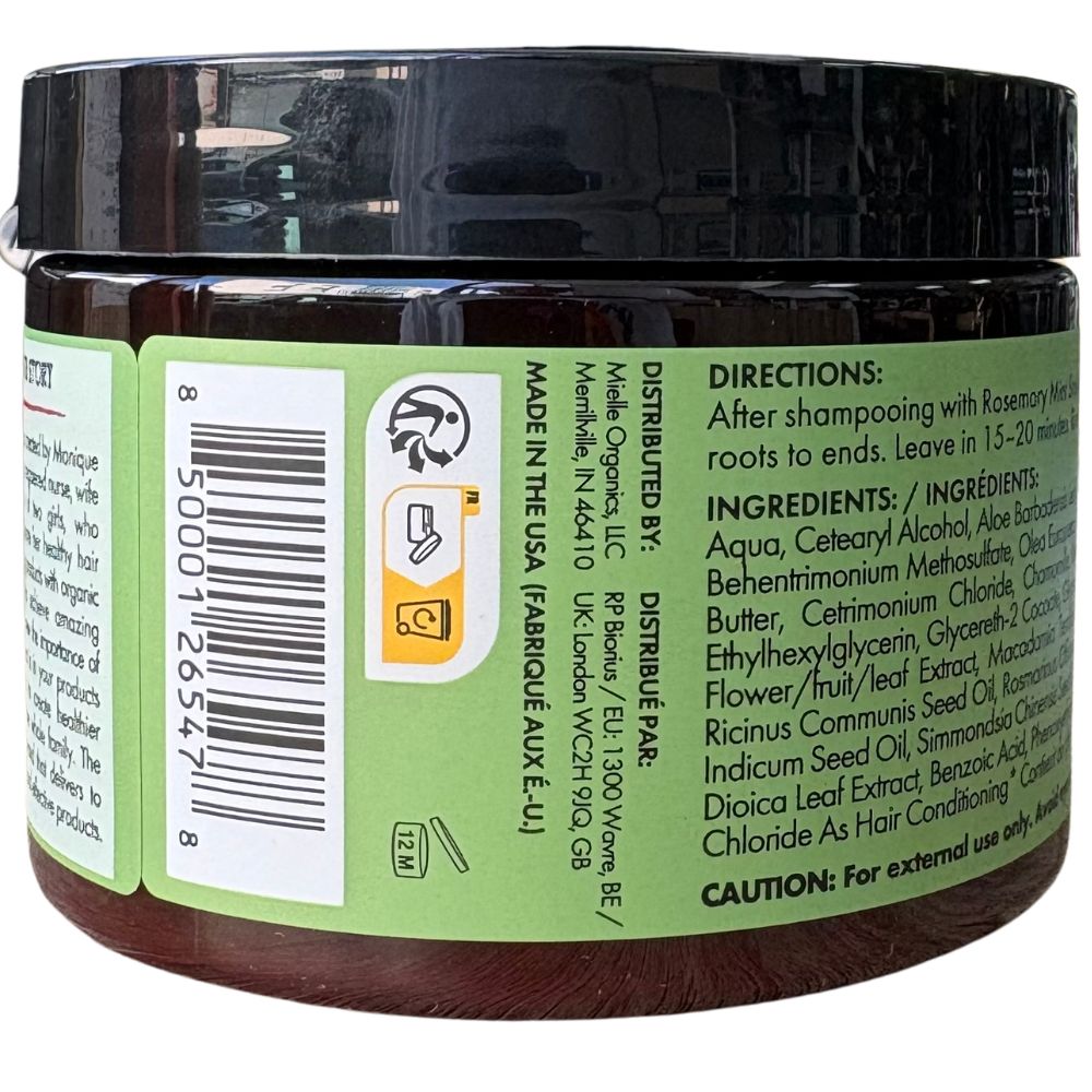 Mielle Organics Rosemary Mint Strengthening Hair Masque 340g_4