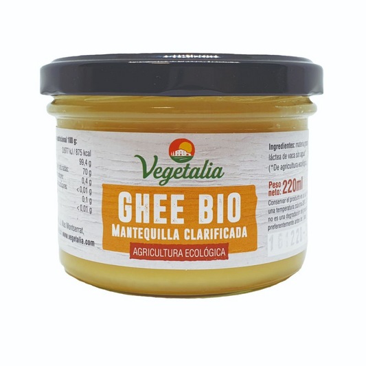 Manteiga clarificada 100% natural Vegetalia 220mg
