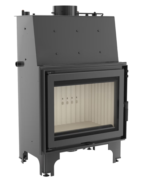 Bricosol Chimenea De Agua De Leña Kratki Aquario A 14 Kw Ø 200_0