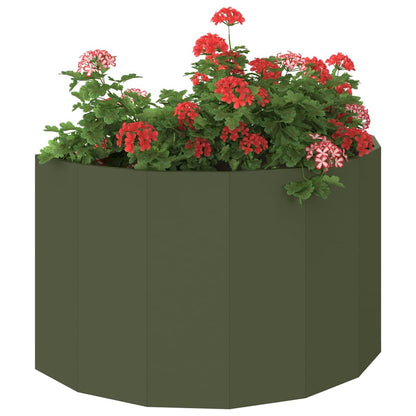 Jardinera Verde Oliva 90 X 45 X 50 Cm Acero_2