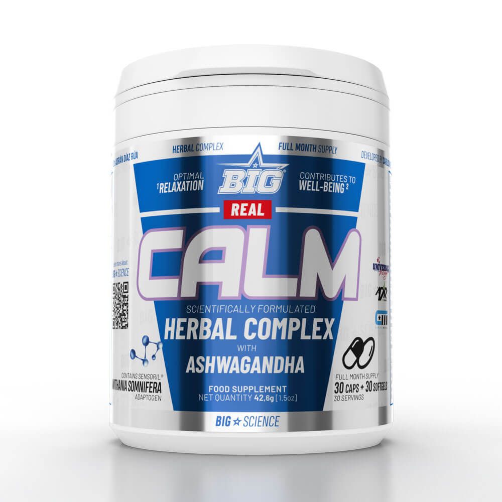 Real Calm - 30 Cápsulas - Anti-estrés - Big_0