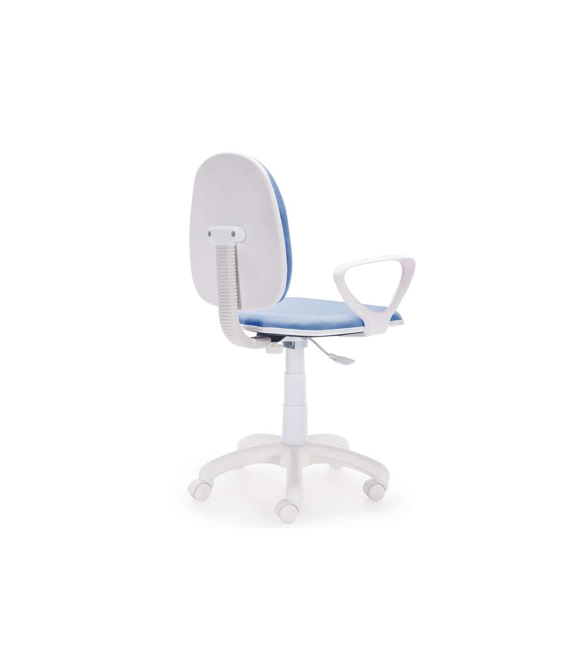 Silla De Escritorio Giratoria Dolphin En Color Azul 79-91 Cm(alto)54 Cm(ancho)54 Cm(fondo)_4