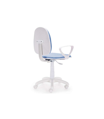 Silla De Escritorio Giratoria Dolphin En Color Azul 79-91 Cm(alto)54 Cm(ancho)54 Cm(fondo)_3