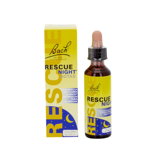 Gotas Noturnas Rescue, 20 ml. Bach Rescue