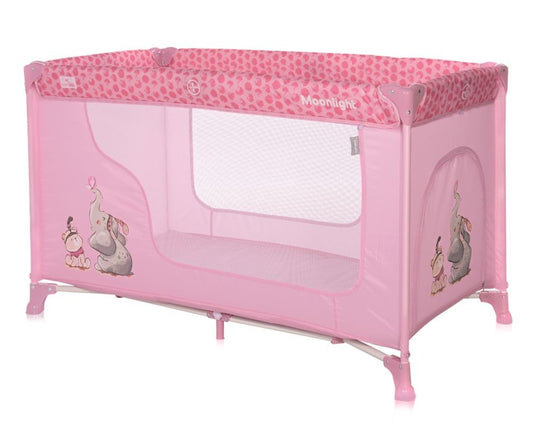 Cuna De Viaje Moonlight (1 Nivel) Mellow Rose_0