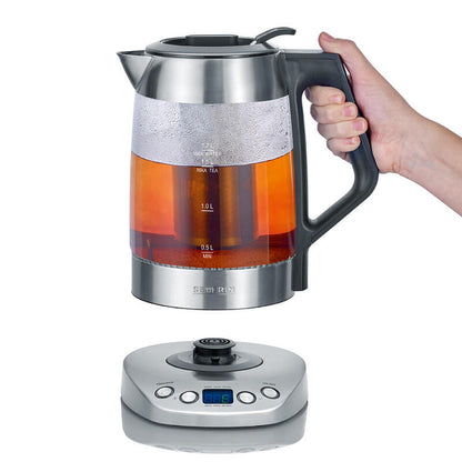 Hervidor De Agua Severin Wk 3479 1,7 L Negro, Acero Inoxidable 3000 W_1