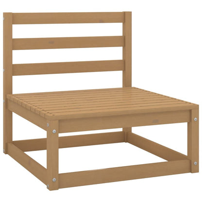 Vidaxl Muebles De Jardín 13 Piezas Con Cojines Madera De Pino Maciza_3