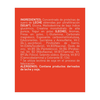 Powergym Whey Protein 100 Morangos com Banana 2 kg