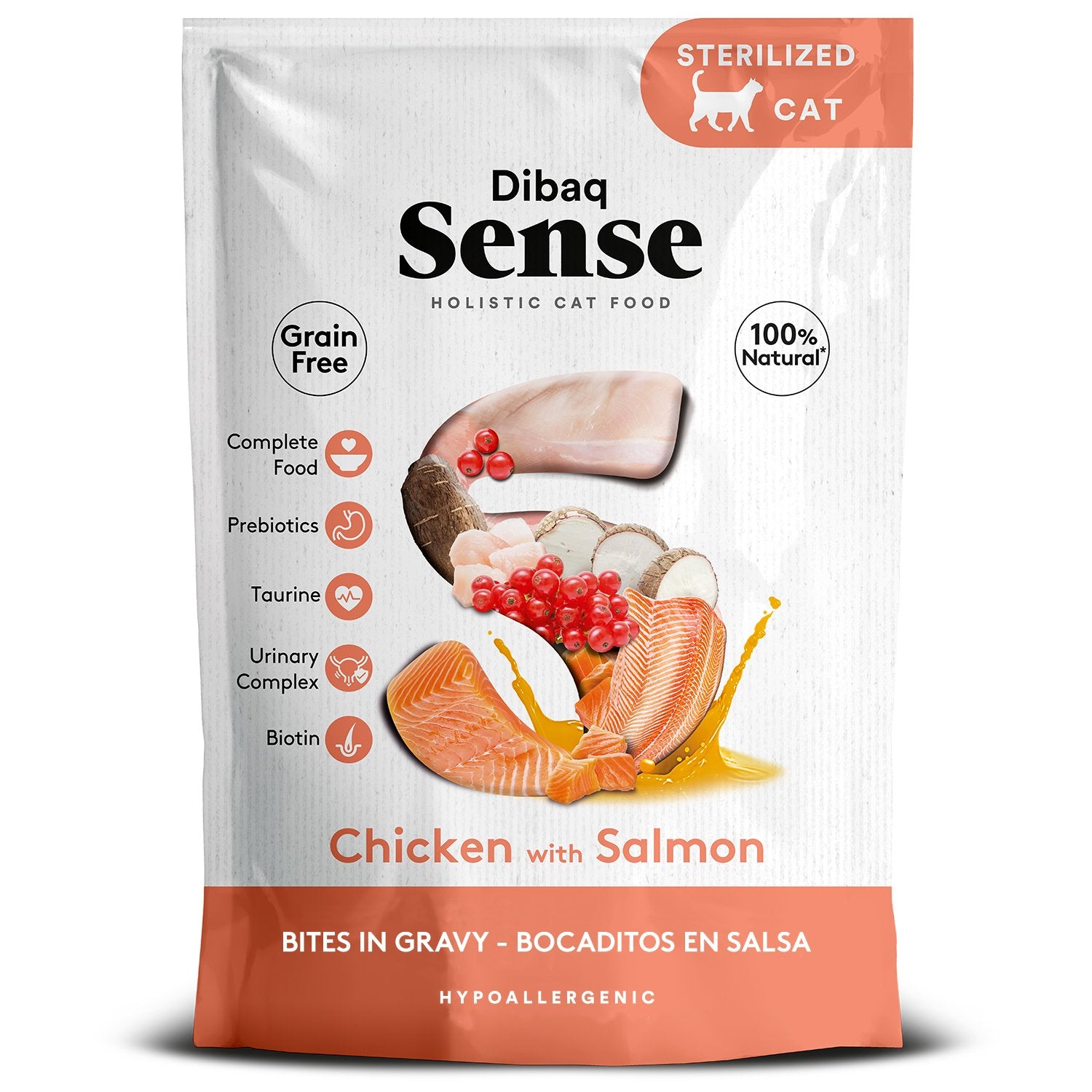 Dibaq Sense Bites Pollo Con Salmón, 12 Unidades X 100gr_1