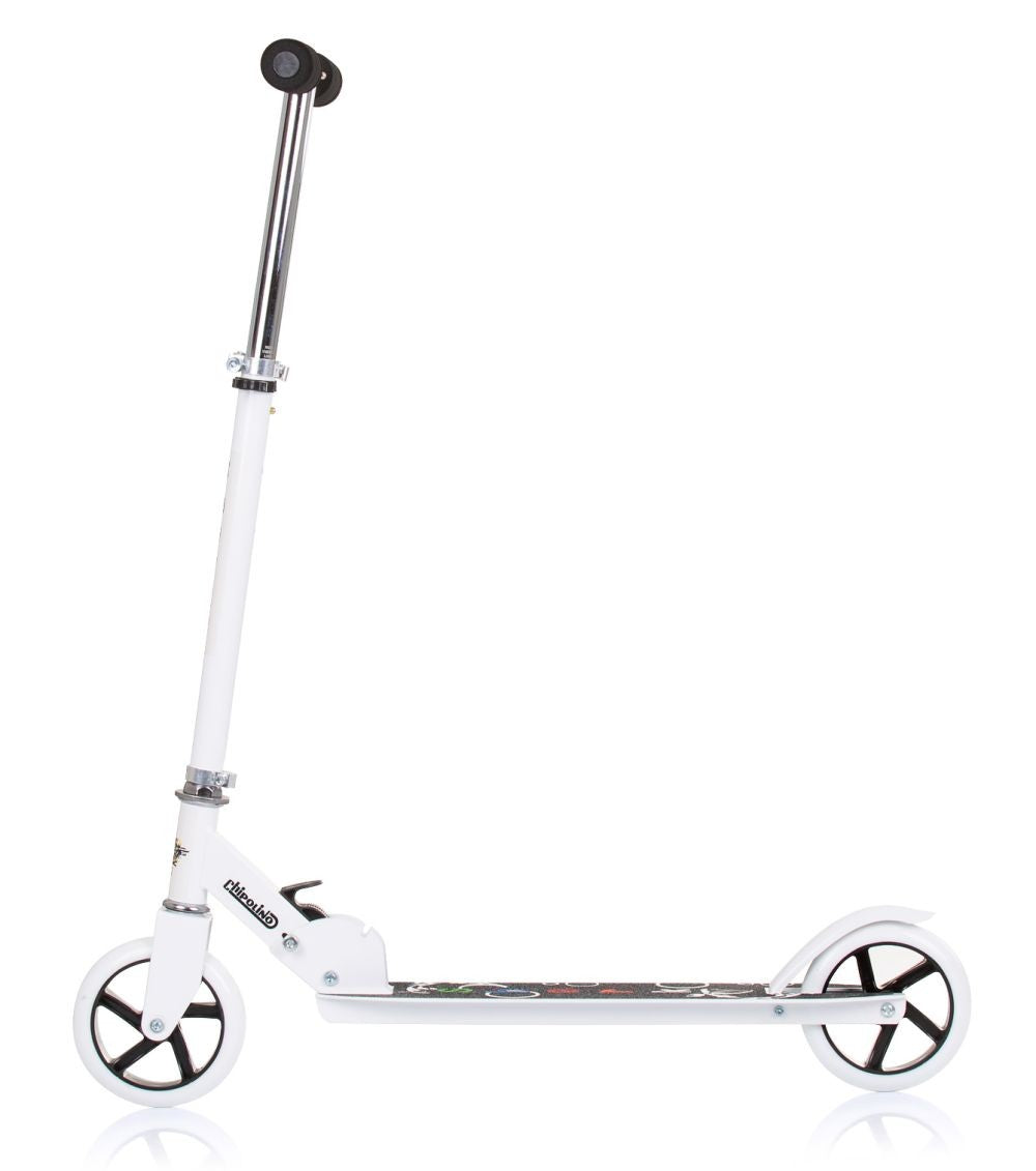 Patinete Infantil Sharky Hasta 100 Kg Plegable White_1