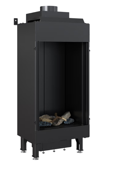 Bricosol Chimenea De Gas Kratki Leo 68 Afrontar Propano ∅ 100/150 3,8 Kw_2