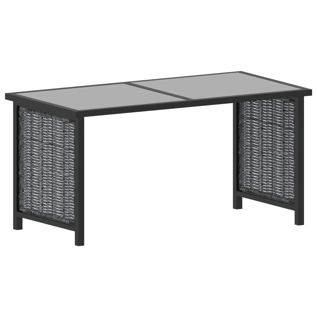 Vidaxl Muebles Dde Jardín 10 Pzas Y Cojines Ratán Sintético Antracita_3