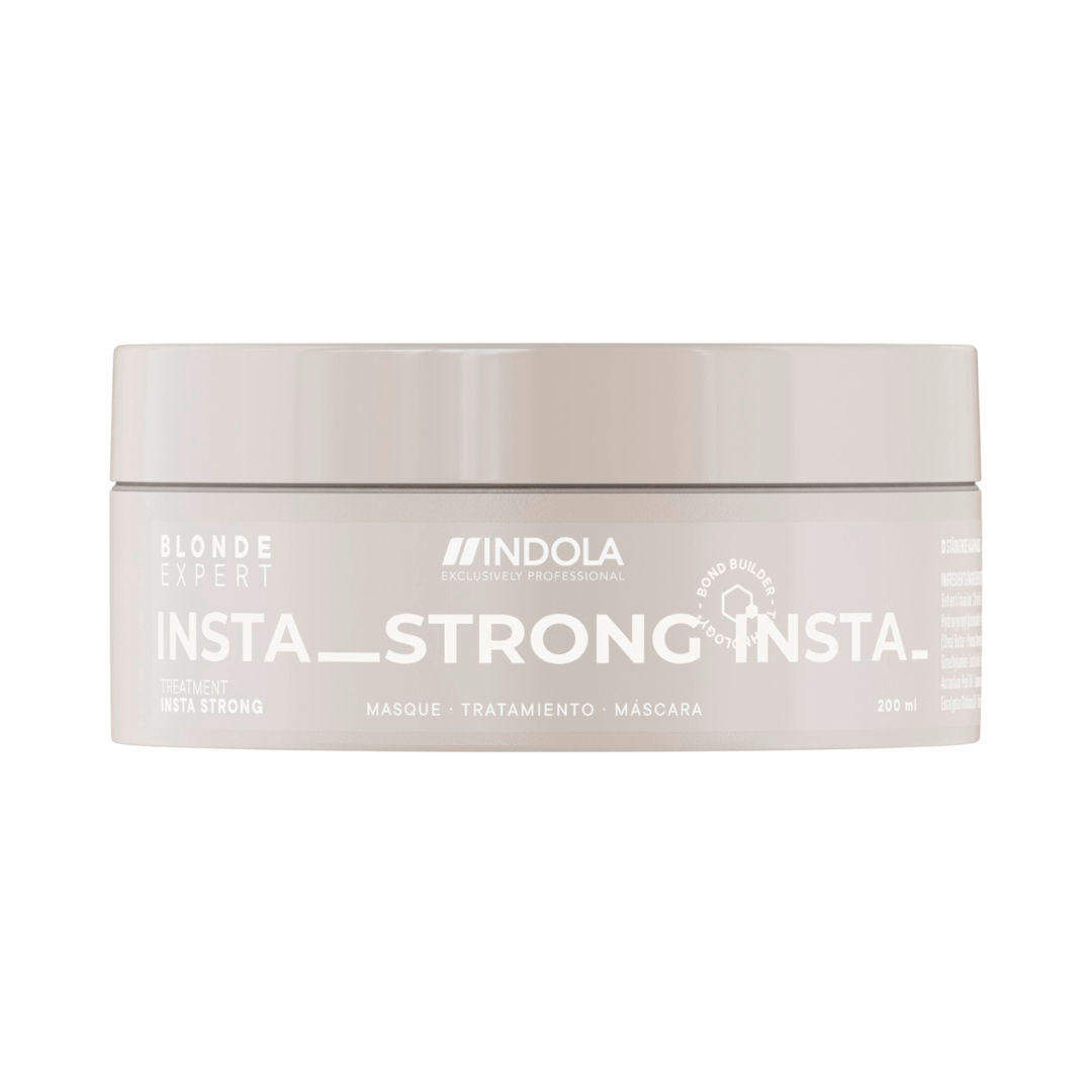 Indola Mascarilla Instastrong Todo Tipo De Rubios Profesional 200ml_0