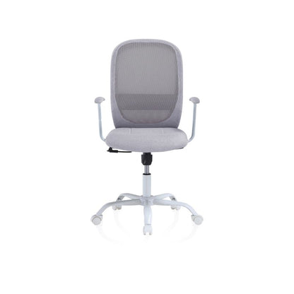 Silla De Oficina Lisa Tex Tejido, Gris, 64 X 98 X 64_1