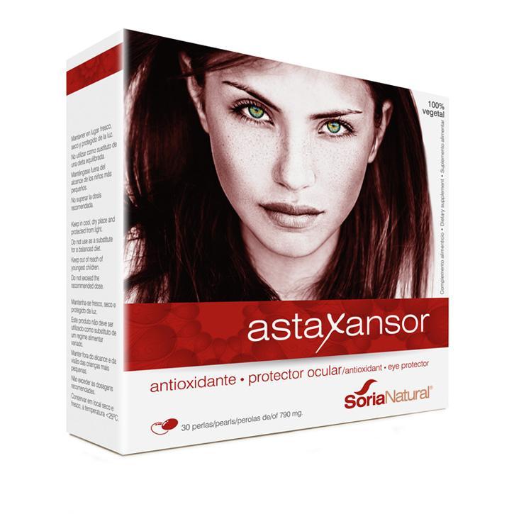 Astaxansor Soria Natural 30 pérolas