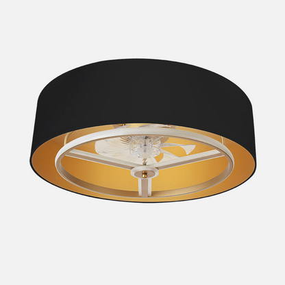 Ventilador Dc Anuska 60w Negro/oro-oro 70d 8 Aspas 6 Veloc. 5100lm 3 Colores Remoto,memoria,reg.intensidad,temporizador_3