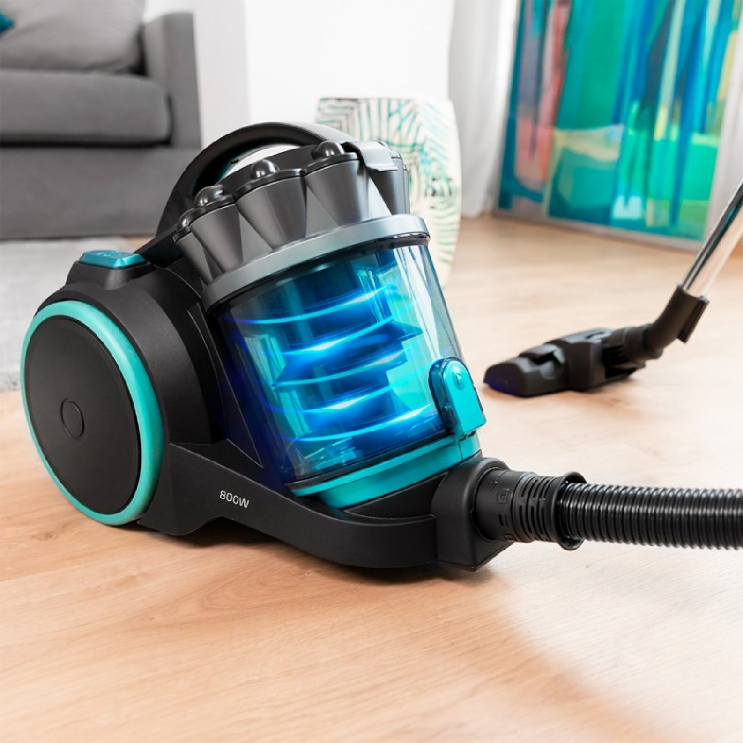 Cecotec Aspirador Sin Bolsa Potente De Trineo Conga Popstar 3000 X-treme Animal Pro. 800 W Multiciclónico Depósito 4 L F_2