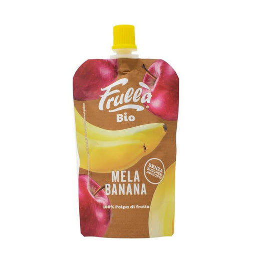 Puré de maçã e banana Frullà Doypack 100 g