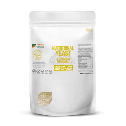 Levedura nutricional com sabor a alho e queijo Energy Feelings 1 kg