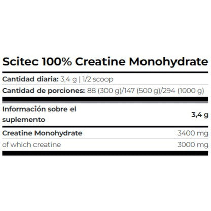 Creatina Monohidrato - 500g - Creatina Monohidrato - Scitec Nutrition_1
