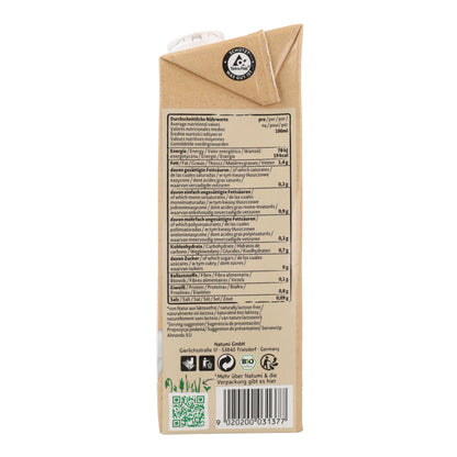 Bebida Natumi BIO Barista Amêndoa 1L