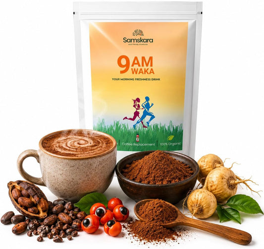 Waka 9 A.m — Mezcla Matutina Superfood Bio - 160g | Superalimento Ecológico Vegano Para Batidos, Smoothies Y Zumos_0