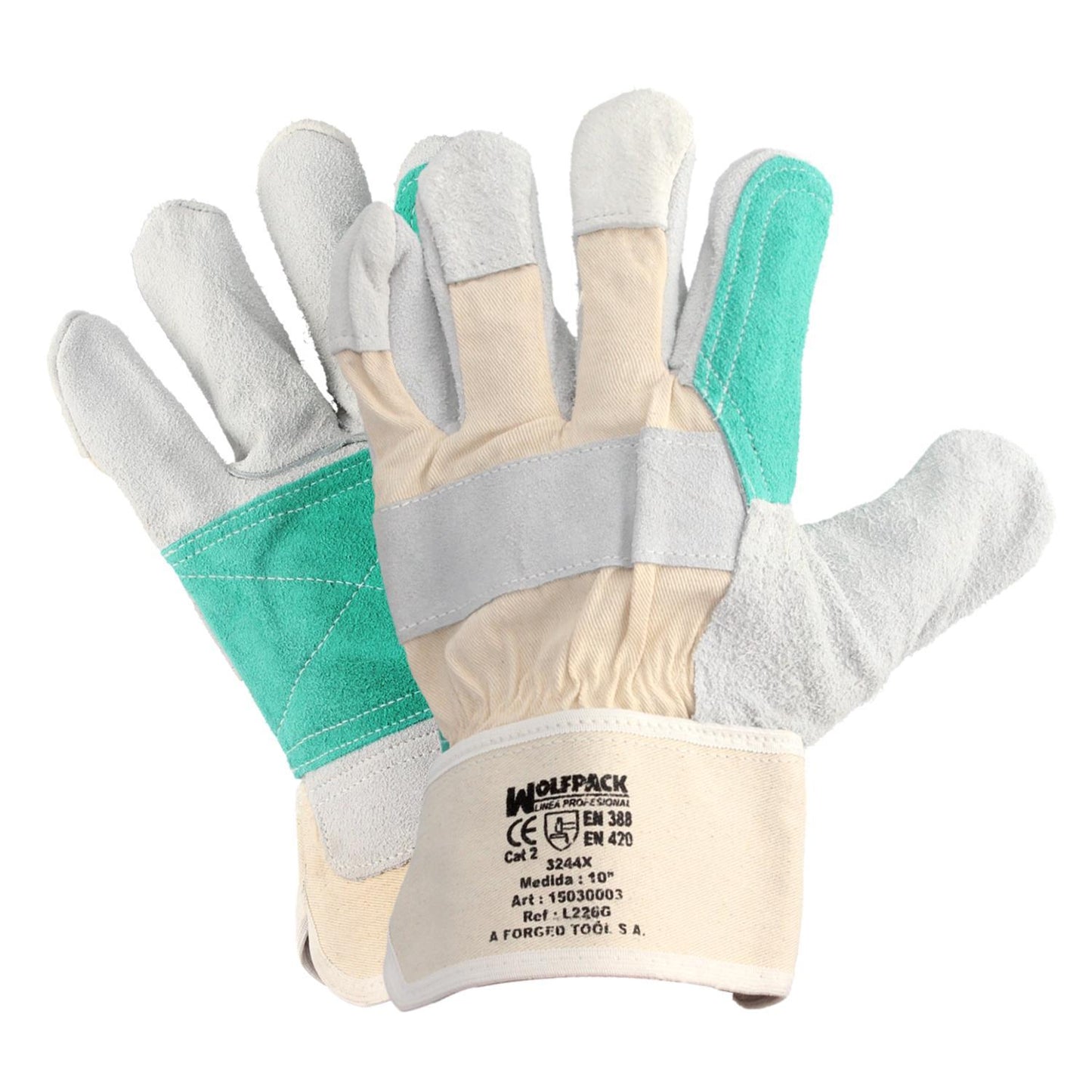 Guantes Americano Serraje Palma Reforzada (par)_0