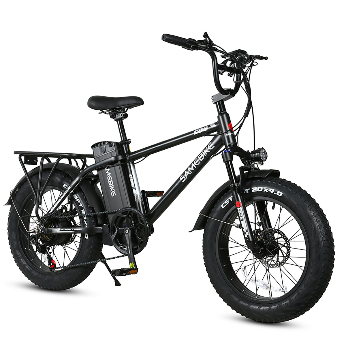 Fat Bike Electrica Samebike Xwc05 750w-48v-13ah (624wh) - Rueda 20x4.0 Color Negro_1