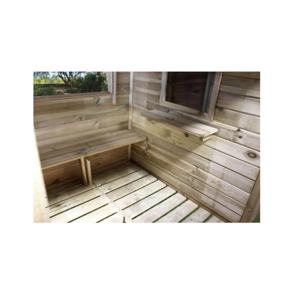 Casa de jogos infantil Hacienda Soulet com varanda