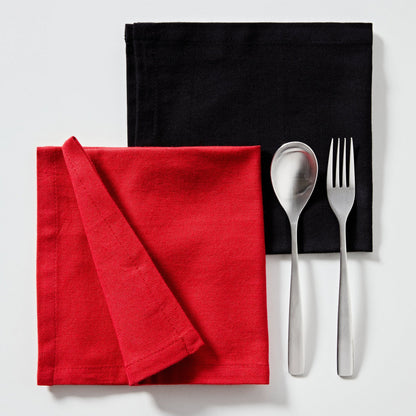 Set 4pzs Servilleta 40x40cm 100% Algodon 190gsm Negros Benetton_3