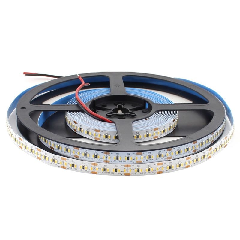 Tira Led Epistar Monocolor Smd3014, Dc24v, 5m (240 Led/m),120w, Ip20, Blanco Cálido_2