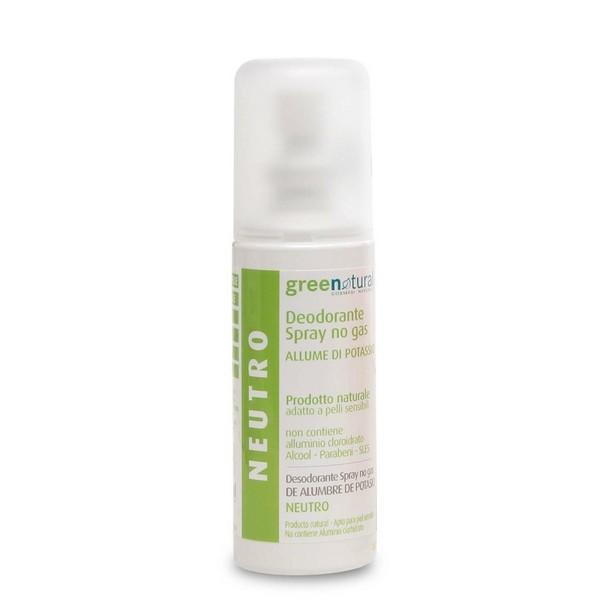 Desodorizante neutro em spray Greenatural 100 ml