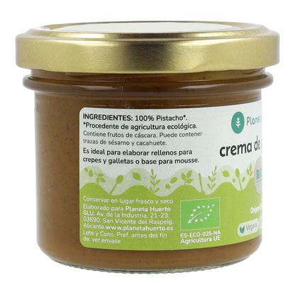Creme de Pistácio 100% Biológico Planeta Huerto 100 g
